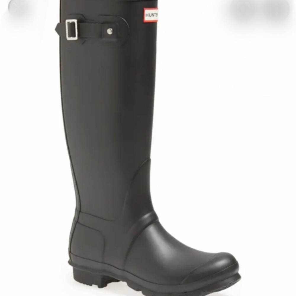 Hunter Tall Rainboots - Black Matte